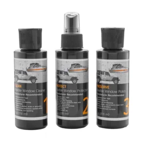 Clear Vinyl Cleaning Kit (3 Pack)